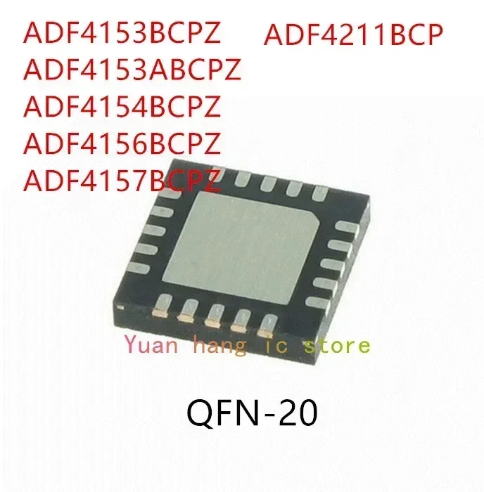 

10PCS ADF4153BCPZ ADF4153ABCPZ ADF4154BCPZ ADF4156BCPZ ADF4157BCPZ ADF4211BCP QFN-20