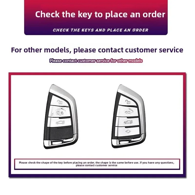Car Key Case Cover Bag For Bmw F20 G20 G30 X1 X3 X4 X5 G05 X6 X7 G11 F15 F16 G01 G02 F48 Accessories Holder Shell Keychainsories 6