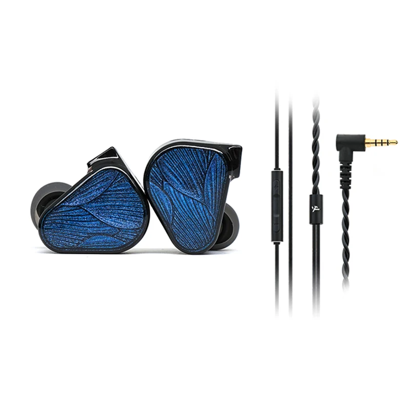 品未使用品　かっこいい ホリスターのイヤフォン　ブルーレッドライン　② TRUTHEAR x Crinacle Zero:BLUE2 earphone Wired in-ear HIFI music