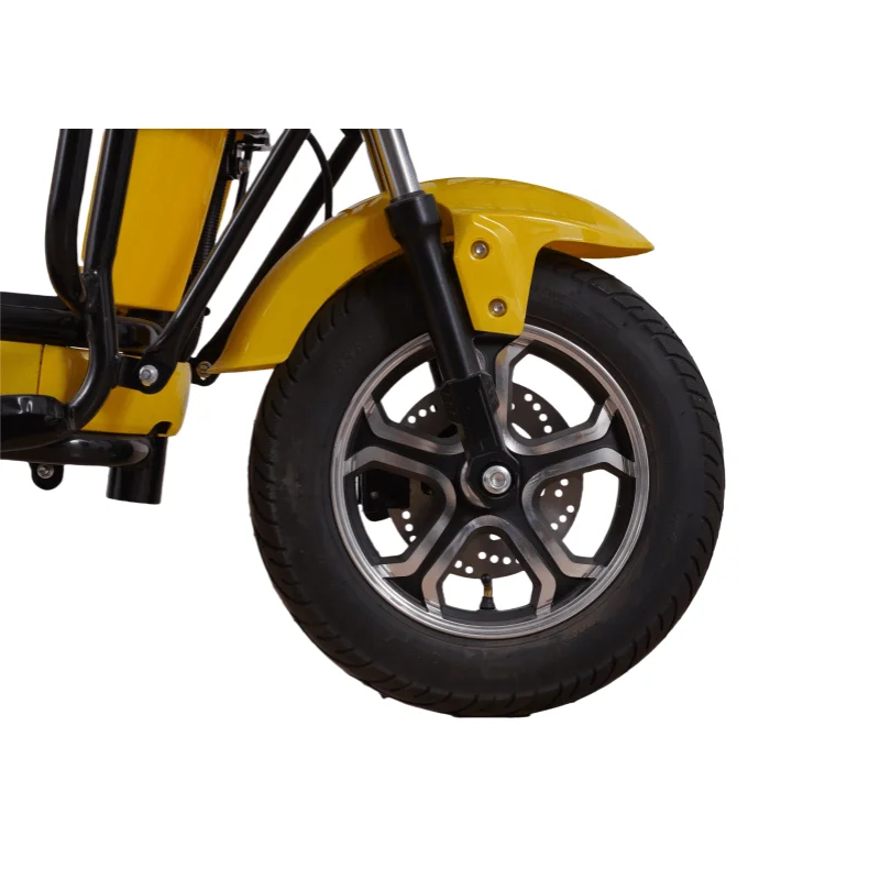 Классический электромобиль 1000 Вт 60 В, скутер, диапазон 70 км, быстрая мощная литиевая батарея, складной туристический мотоцикл с двойной подвеской