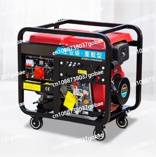 Single Phase/3 Phase Generator Portable Diesel Generators Factory Price 5kw/8kw Open Type Small Generator For Home 220Vor380V