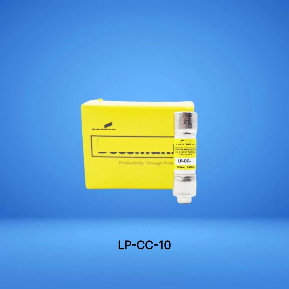LP-CC-10 10PCS Time Delay Class CC Fuse, 10A 600VAC, Industrial Circuit Protection OEM