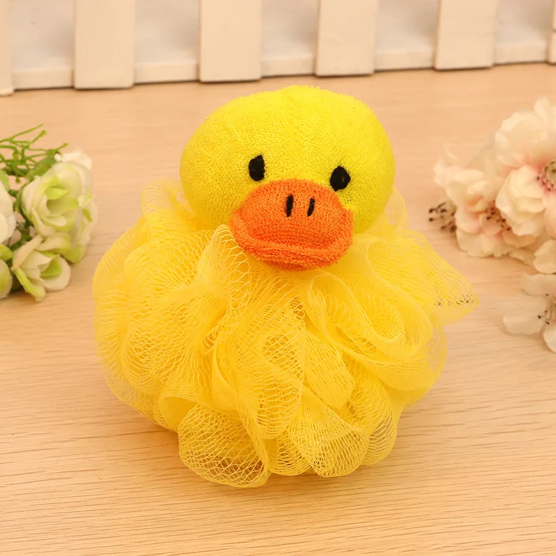 1PCS Animal Sharp Bath Shower Item Child Kid Baby Body Wash Clean Ball Sponge Flower Tool