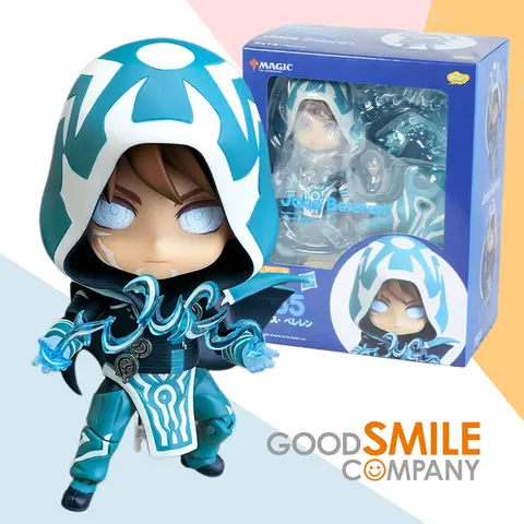In Stock GSC Magic The Gathering Nendoroid 1755 Jace Beleren Anime Finished plastic Action Figure Model kit Toy Gift for Kids