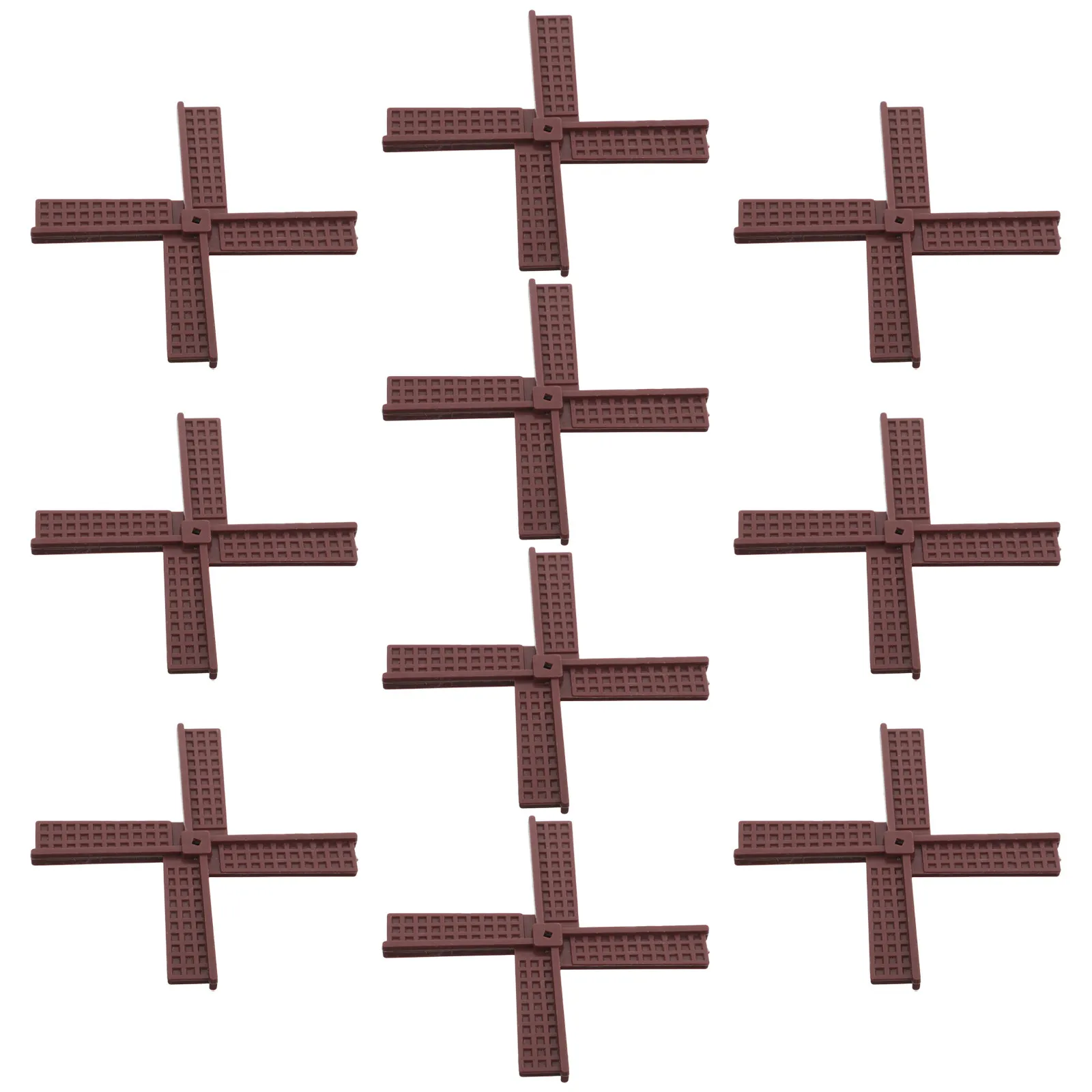 10Pcs Plastic Windmill Blades Mini Windmill Replacement Leaves Spinning Outdoor Decor for Patio Yard Landscape