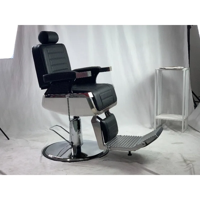Hairdressing Barber Chair Reclining Men's Barber Chair Durable Barber Chair for High-Frequency Use in Men's Barbershops
