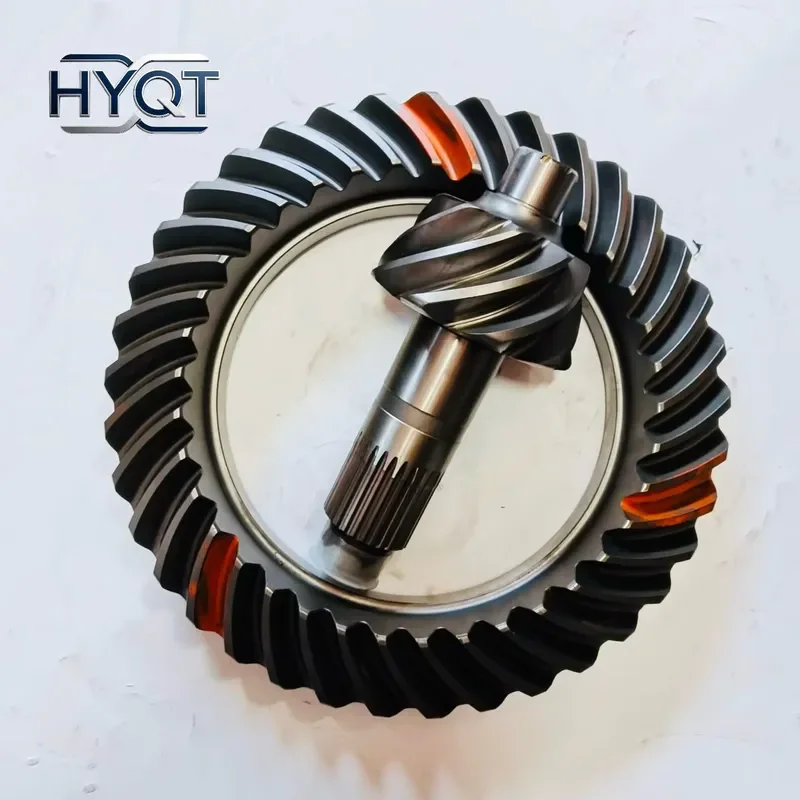for HD469-2402161 HD469-2402012 HD469-2402160 High Quality HOWO New Steel Crown Wheel Pinion Gear Axle Chassis Spare Parts