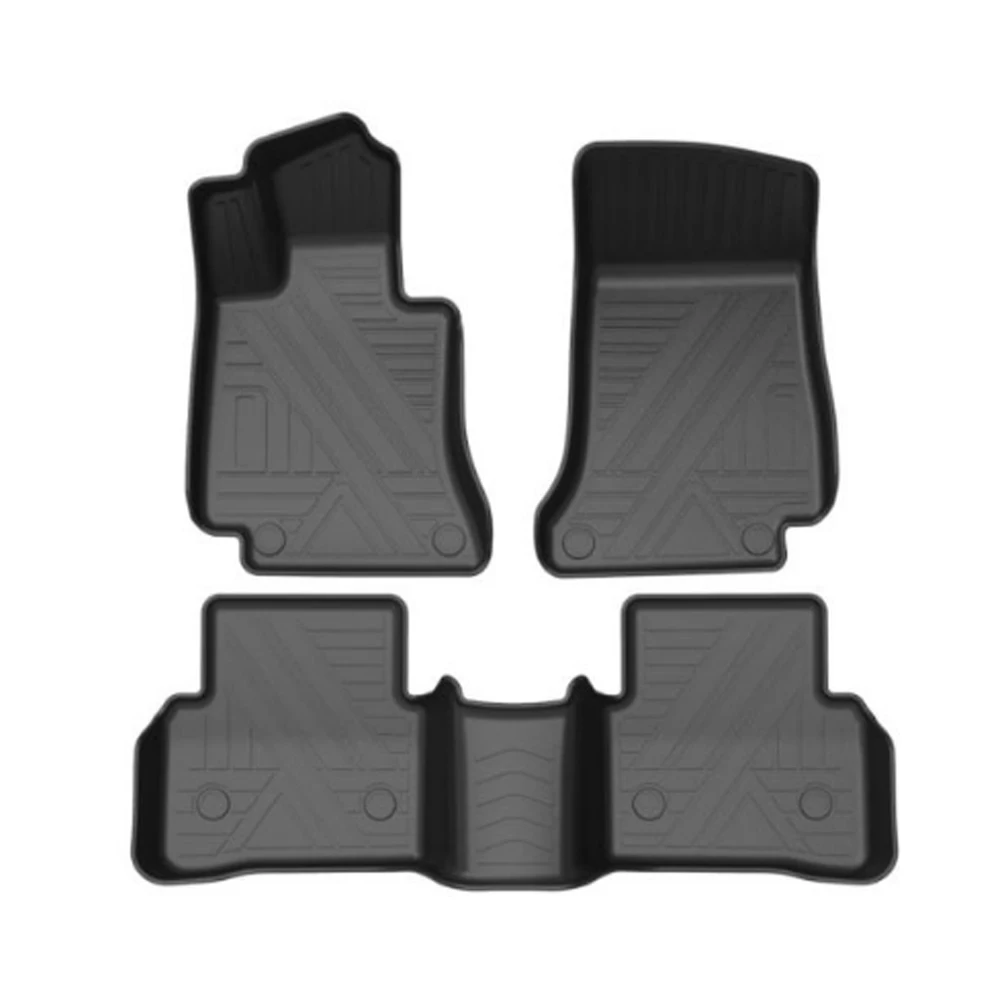 

For Mercedes-Benz C-class 2014-2021 Car Floor Mat All Weather Protect Durable Waterproof Non-slip Perfect The Left Driving Pad