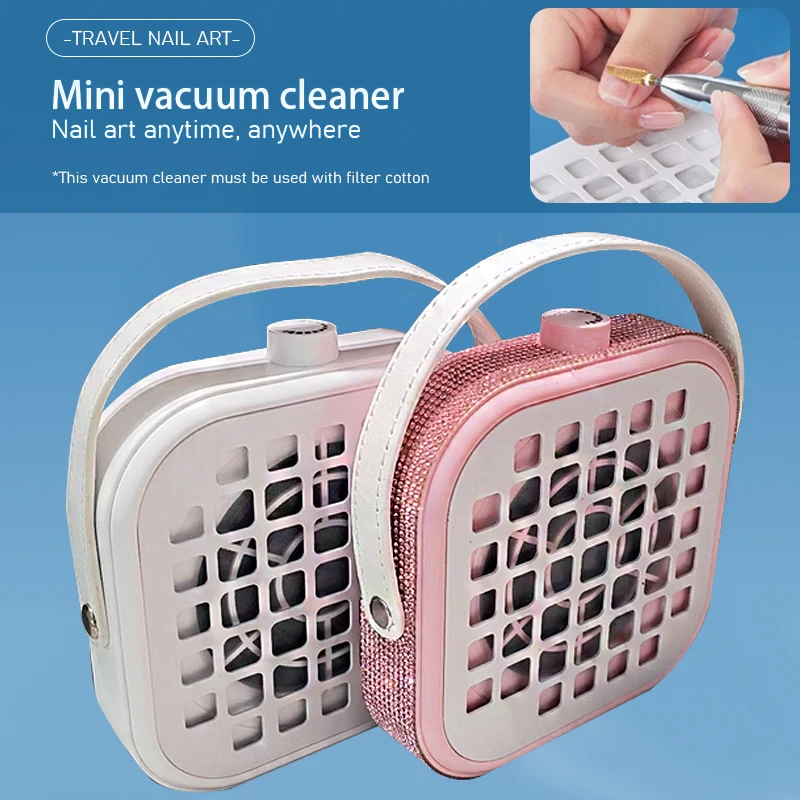 

Мини-пылесос, настольная машина для удаления порошка ногтей, электрический порошок для ногтей, вентилятор для сбора порошка, пылесос