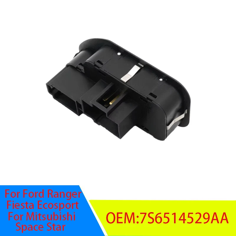 7S6514529AA Car Window Master Lifter Control Switch For Ford Ranger Fiesta Ecosport For Mitsubishi Space Star