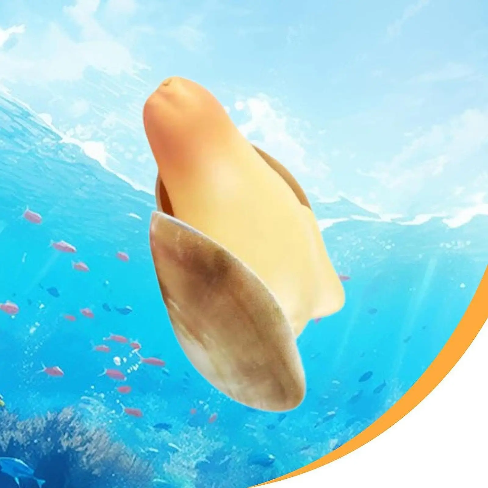 

Simulated Geoduck Water Spray Toy Funny Press Style for Yard Party Garden