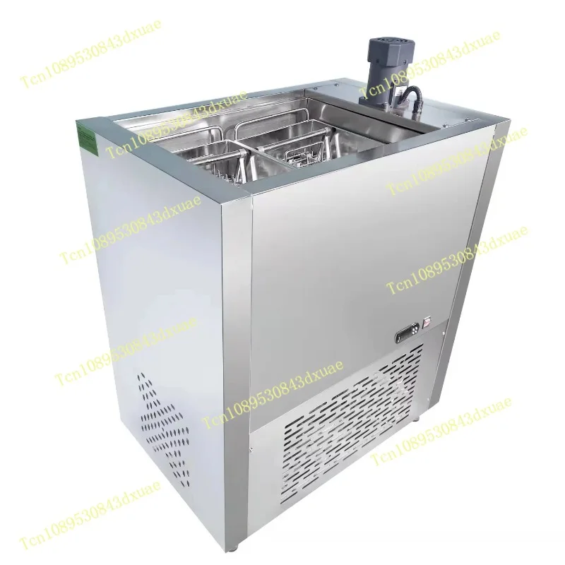 Popsicle machine commercial automatic Internet celebrity ice cream machine manual single and double mode popsicle machine fruit