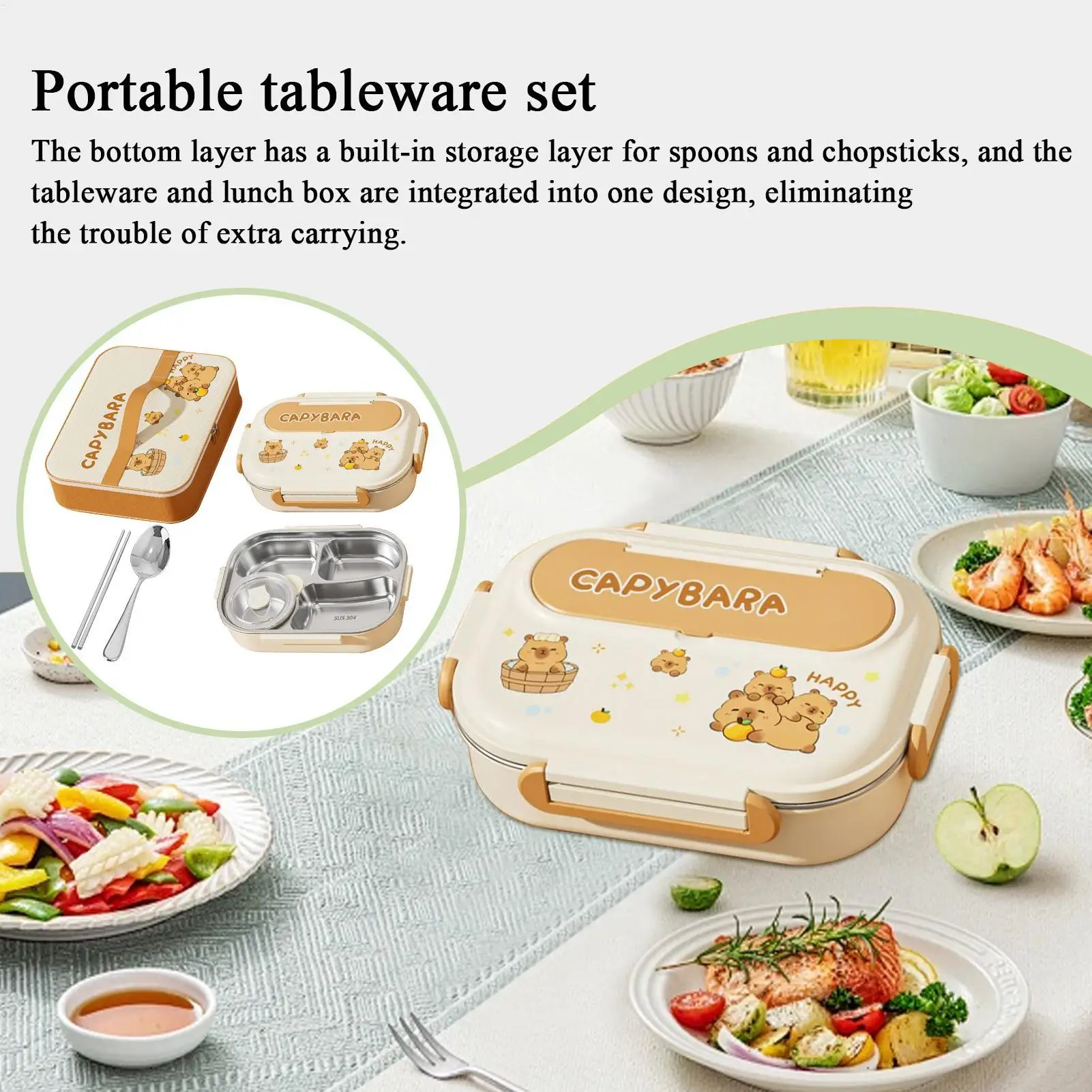 

Ланч-бокс с контейнерами, изолированная коробка, мультяшные контейнеры для обеда, контейнеры для еды, держатель для закусок, нержавеющая сталь для мальчиков-пикников