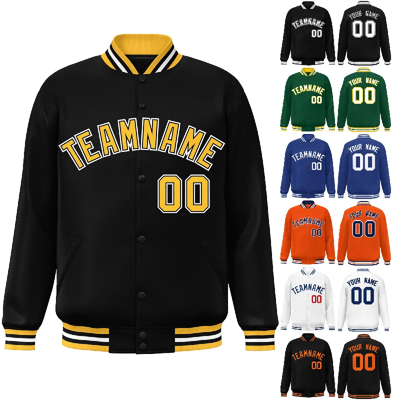 

Куртки на заказ, мужские зимние пальто, персонализированная полиэфирная ткань, теплый бомбер Letterman, бейсбольные мужские куртки больших размеров