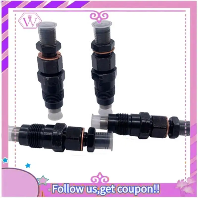 

Latest 4 Pcs Car Replacement Fuel Injector For Toyota Crown Hiace Hilux Land Cruiser 2LTE Fuel Injector Nozzle 23600-59155 23600