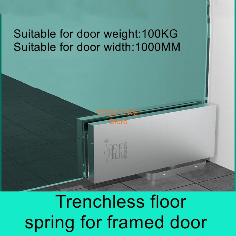 Frameless glass door spring accessories no digging pit ground spring HPF-100 no slotting ground decoration