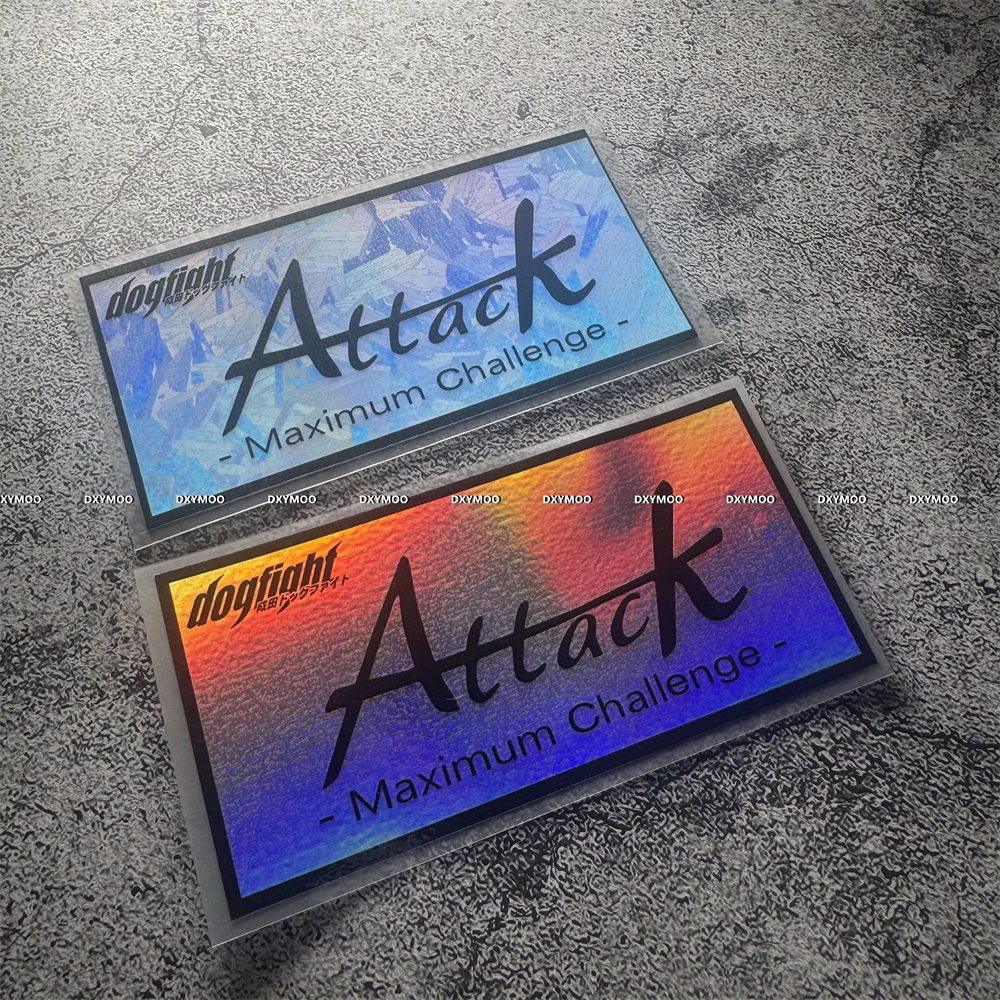 Car Sticker Vinyl  for Japanese Attack Maximum Chanllenge Dogfight Tape Auto Window Decal Graphic