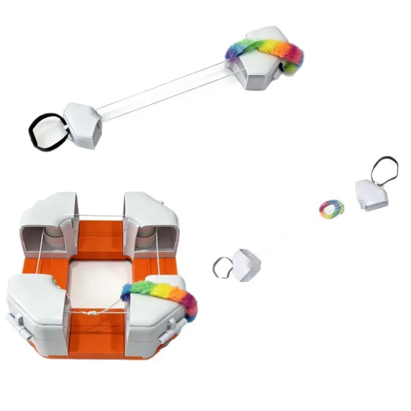 New product self-hi to relieve boredom cat cat smart loop can be spliced simulated sound interactive cat toy