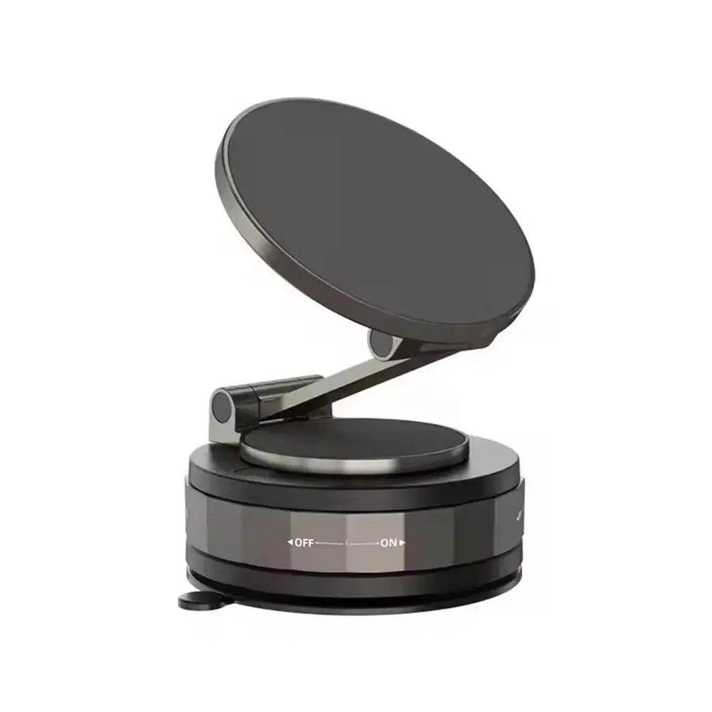 3pcs Car Vacuum Magnetic Phone Stand Vacuum Phone Holder Vehicle Car Degree Accessories Rotatable Foldable 360 Mount Magnet K2Q6