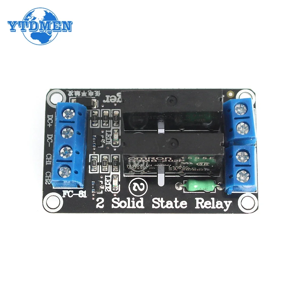 1PCS 5V Relay 1 2 4 8 Channel Low Level Solid State Relay Module 240V 2A for Arduino
