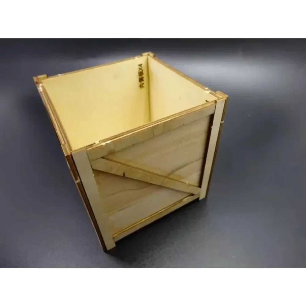 1/14 타미야 RC 트럭 스카니아 벤츠 볼보 장식 운송 나무 상자