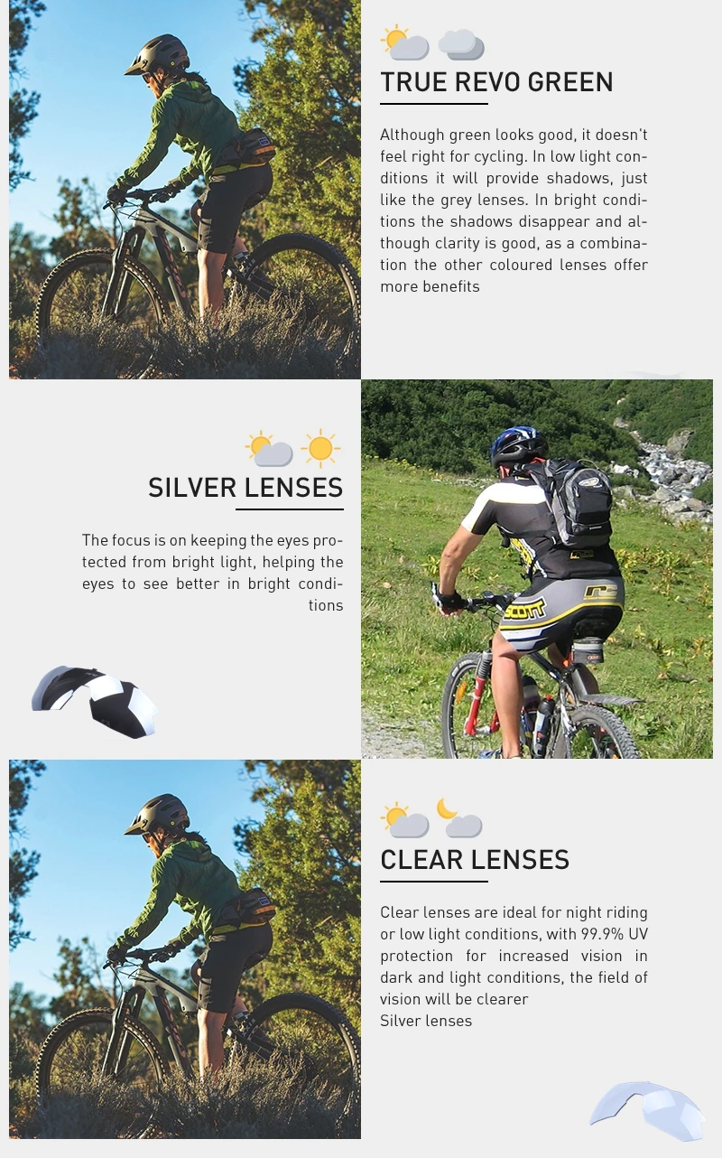 NRC X2 PRide 3 objektiv Radfahren Gläser Mann Mountainbike Fahrrad Sport Sonnenbrille MTB Radfahren Brillen Frau – Detail 17