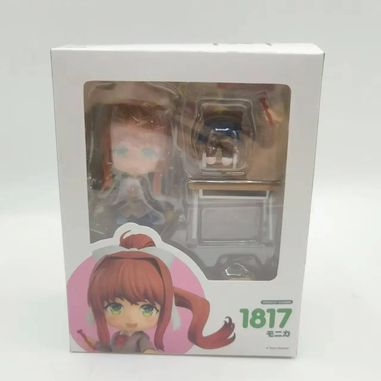 Doki Doki Literature Club! Monika 1817 cute girl  Articulated Figure Model Toys Christmas Gift 10cm