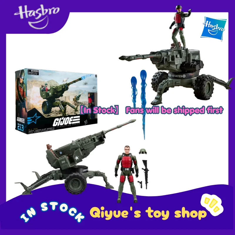 

【In Stock】Hasbro GIJOE Grand Slam Laser Cannon g2103 movable robot doll model toy collection gift