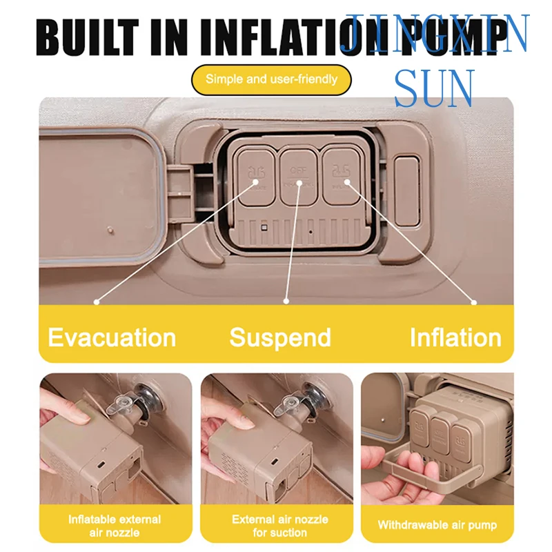 Inflation Ergonomic Design Outdoor Lazy Sofa Lightweight One Click Portable Couch