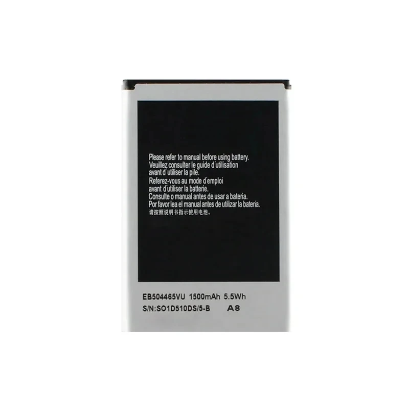 1500mAh Battery EB504465VU For Samsung i8910 B7330 B7620 B7300 i5800 i5801 i8320 i8700 GT-S8500 S8530 B6520 B7300C