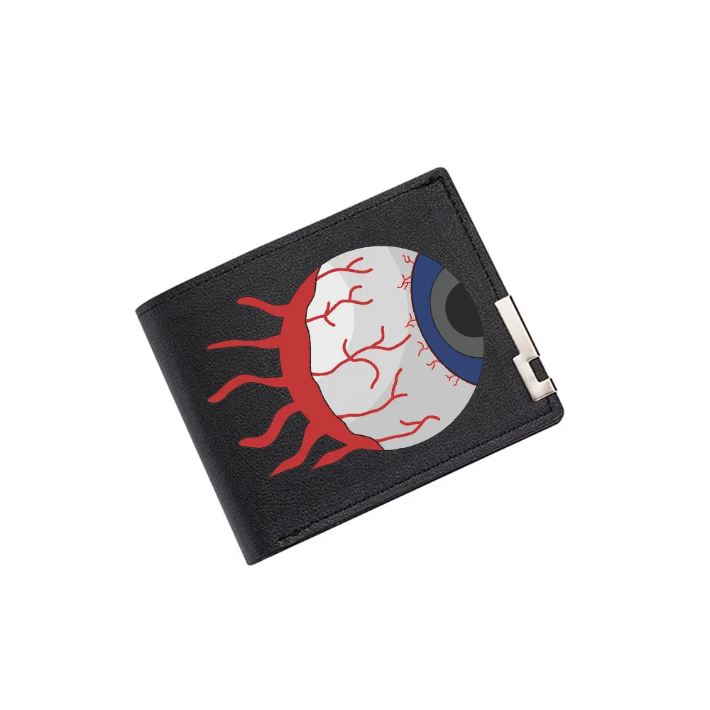 

Глазное яблоко, вены, красный, белый, черный, мужской кошелек с принтом, простой современный стильный деловой кошелек для отца, бойфренда, рождественская любовь