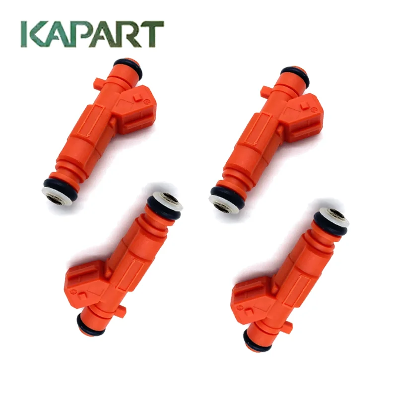 Novo 4 pçs 0280156038 injetor de combustível apto para gt gt gtv aranha lancia tese 3.0l 3.2l v6 alfa romeo 147 156 166 60665644 60816723