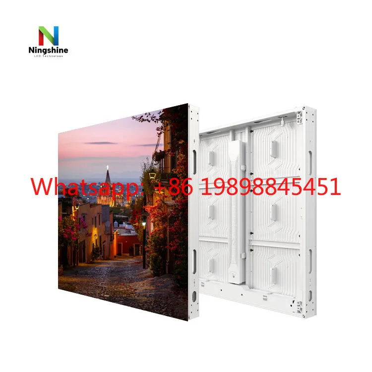 Outdoor P6/P4/P5/P8/P10 HD Large LED Screen - High Brightness, High Refresh, Fixed Curve Commercial Display