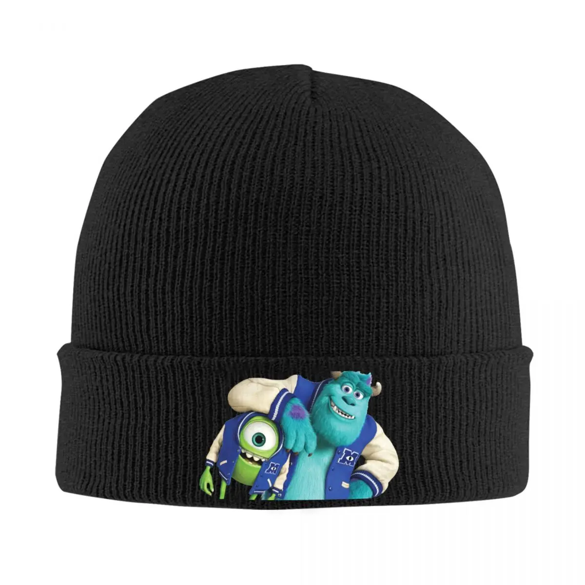 Disney Monsters University Sullivan Skullies Beanies Caps Sullivan And Mike Thin Hat Autumn Spring Bonnet Men Women's Ski Cap