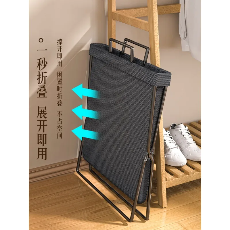 Foldable household laundry basket Large capacity, bathroom dirty clothes storage laundry basket