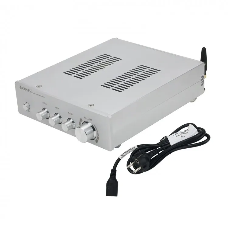

Assembled Black/Silver TPA3255 HiFi Power Amp 2.1 Channel Amplifier