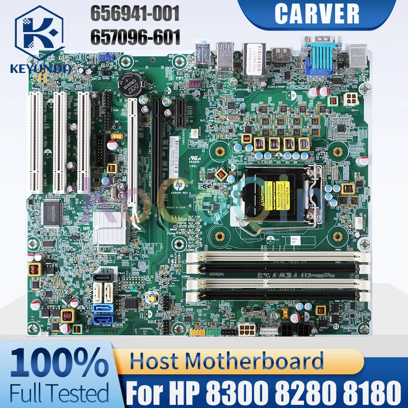 

CARVER For HP 8300 8280 8180 Desktop Host Board 656941-001 657096-601 Computer Motherboard Full Tested