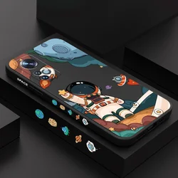 Hey Astronaut Phone Case For Xiaomi Mi 17 15 14 14T 13 13T 12 11 Ultra 12T 11TPro Lite Poco X7 F5 F4 X4 Pro 4G 5G GT Cover