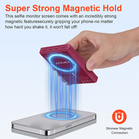 Phone Vlog Selfie Monitor Screen Wireless Magnetic Support Smartphone For Smartphone Live Stream Video Recording Bluetooth