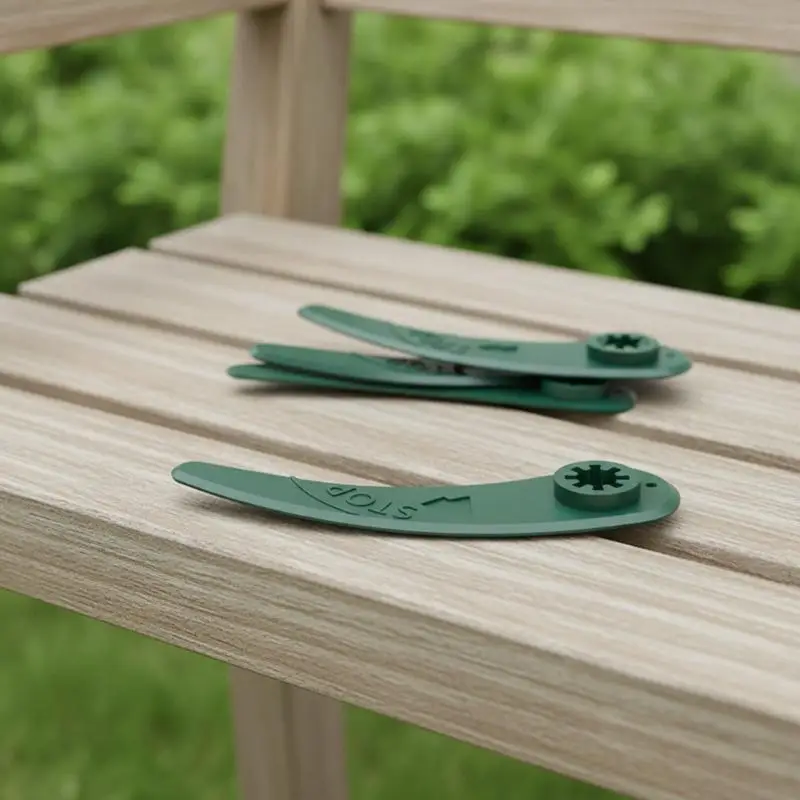 Grass Trimmer Plastic Blades 20PCS Lightweight Replacement Accessories for ART 23-18Li ART 26-18Li Lawn Mowing