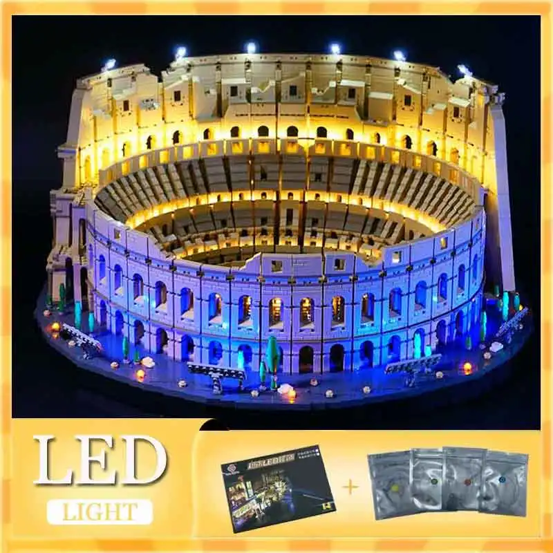 Custom-fit Premium DIY Led Light Kit For Lego 10276 Colosse (Only Led Light,Without Blocks Model) Highlight Your Favorite Builds