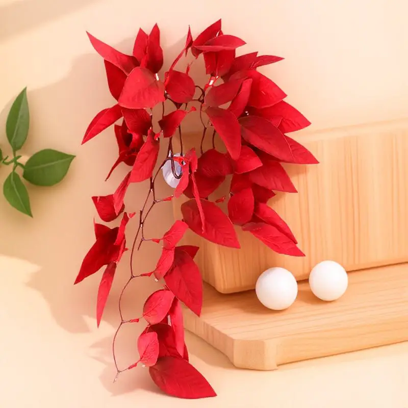 

Simulation Fish Tank Plant Lifelike Purple Artificial Rattan Aquarium Decoration Natural Landscape Fake Aquarium Plants