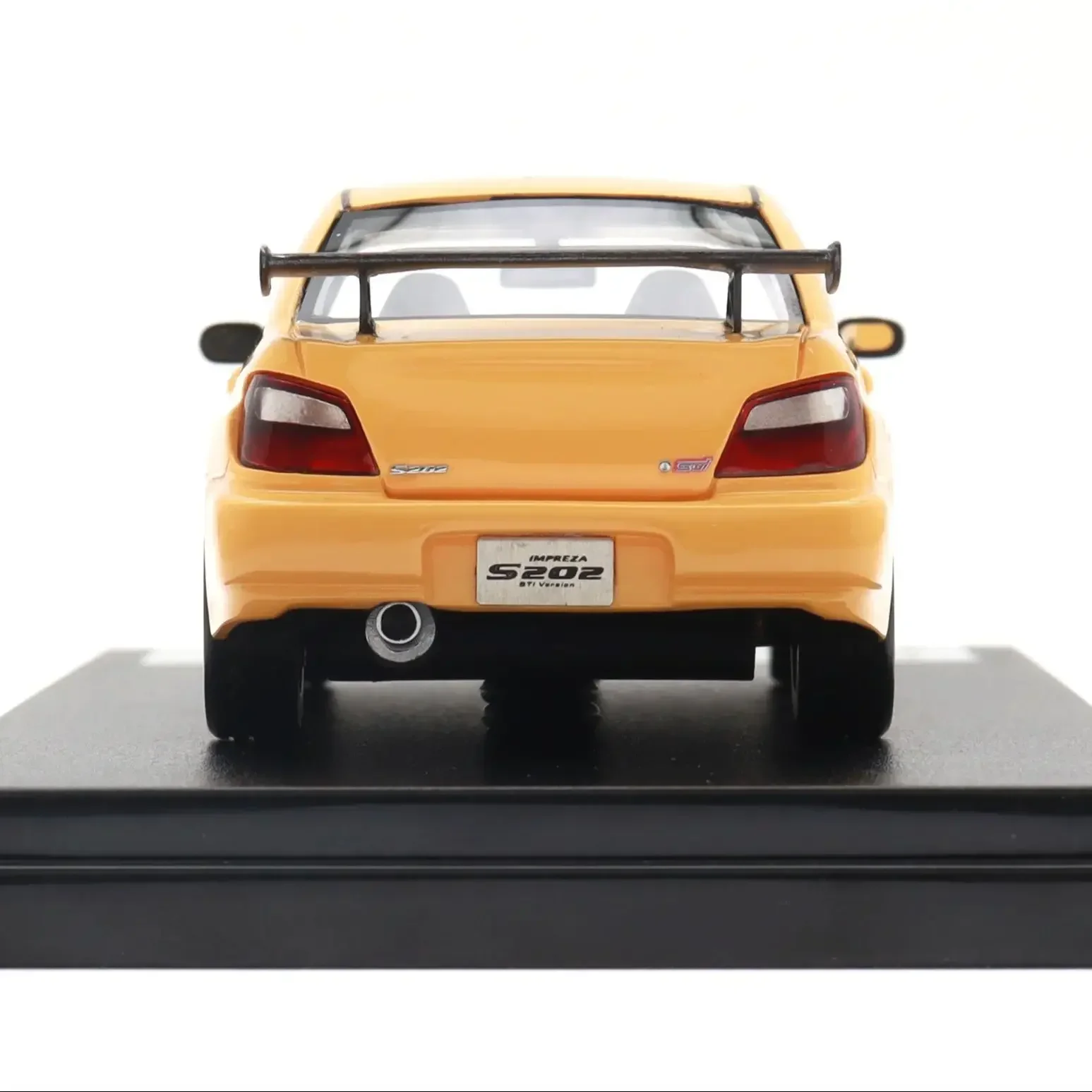 Hi Story 1:43 Scale Model for J-43526 IMPREZA S202 STi Version 2002 Resin Car Model Toy Vehicles Simulation Collection