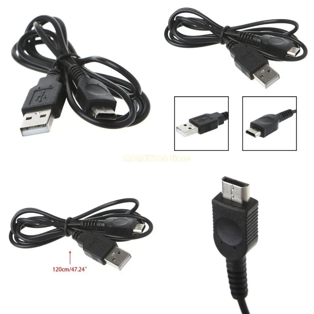 F62C USB 충전 케이블 라인 충전기 전원 공급 장치 용 게임 보이 마이크로 와이어
