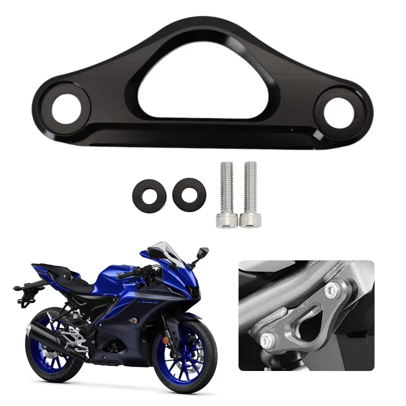 For YAMAHA YZF-R15 Aluminum Rear Racing Hook YZF R15 R125 2023-2025 Motorcycle Accessories Subframe Tie Down Holder Bracket
