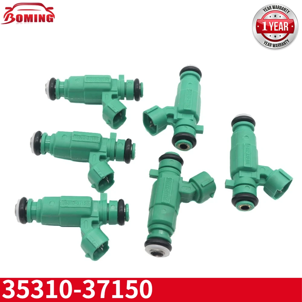 

Car Fuel Injectors Nozzle 35310-37150 for Hyundai Accent Tiburon Kia Santa Fe Rio Rio5 Sportage Optima 1.6L 2.5L 2.7L 99-11