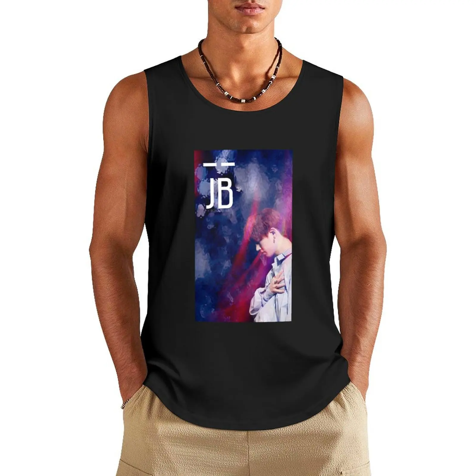 Майка Im jaebumgot7, мужские футболки, мужская одежда, футболка, тренажерный зал для мужчин