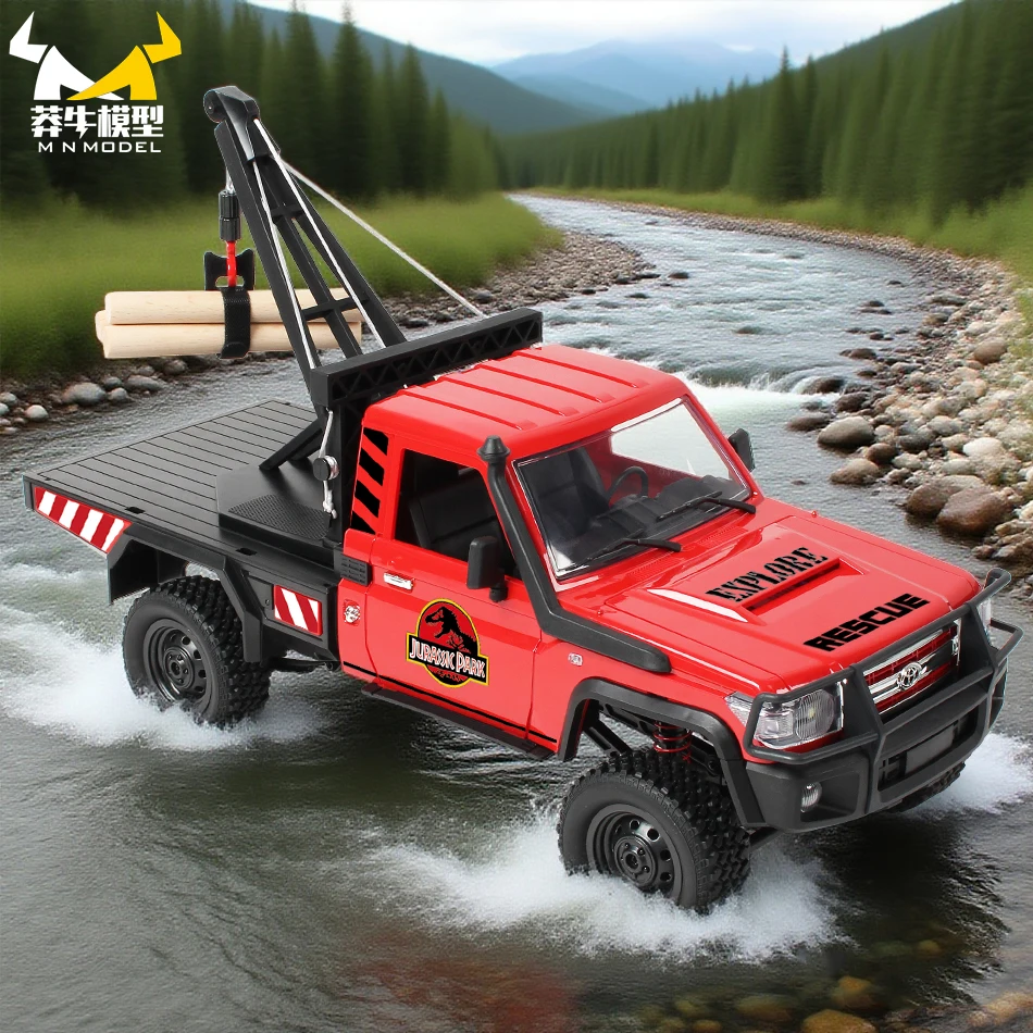 MN نموذج 1/12 4x4 RC الغوص الخوض ديناصور جولة سيارة جميع التضاريس الإنقاذ مركبة الهندسة تسلق شاحنة لعبة الزاحف للكبار