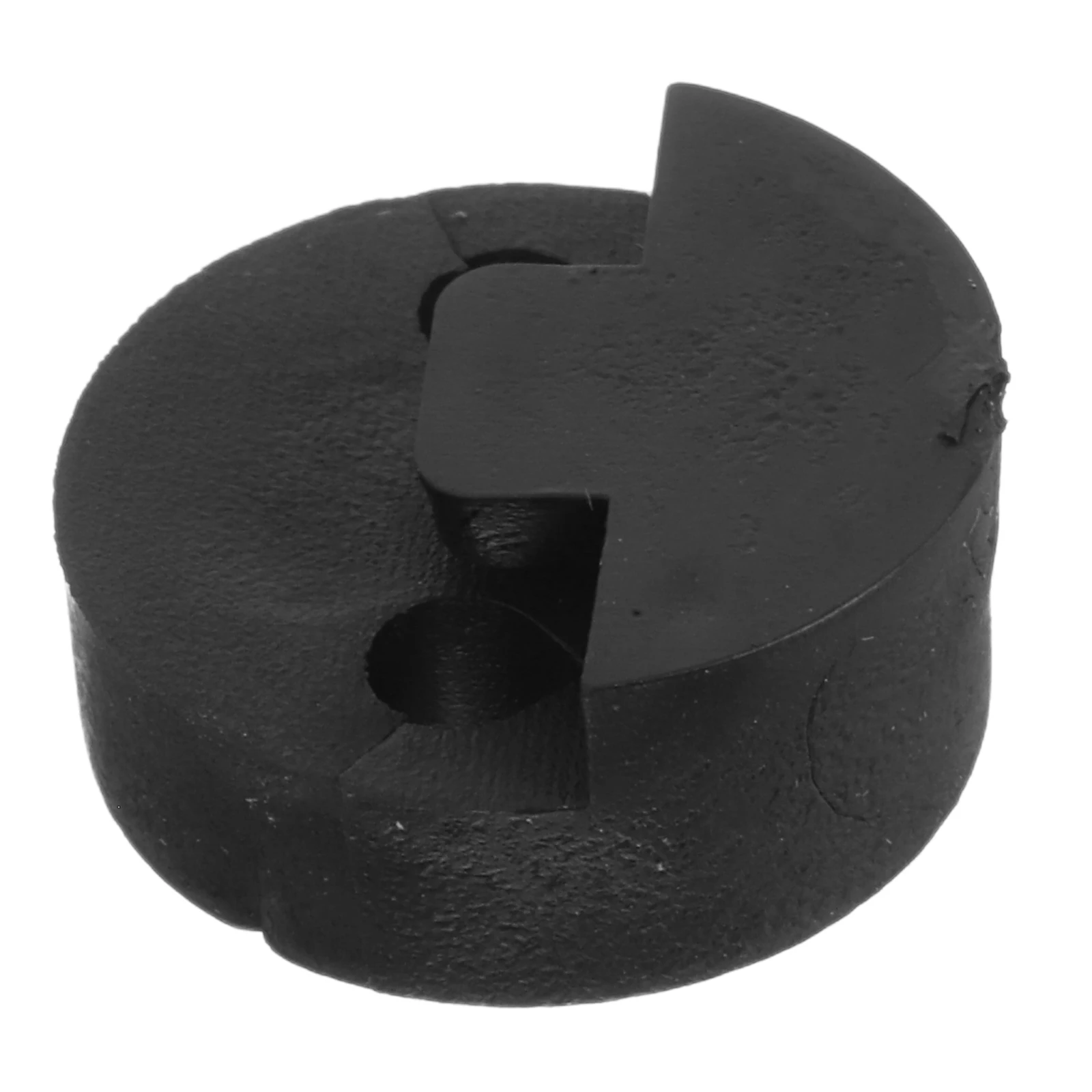 

Rubber Violin Mute Black Round Ear Soft Anti Slip Wear Resistant Long Life Silencing Volume Control Sound Dampening Treble