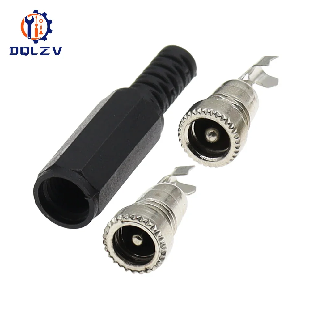 DC Power Male Jack 5.5X2.5MM 5.5X2.1MM Power Adapter Connector For Socket Repairs Tool 5.5*2.1mm 5.5*2.5mm